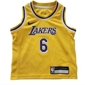 Nike NBA Lakers LeBron James Jersey #6- Size 3T